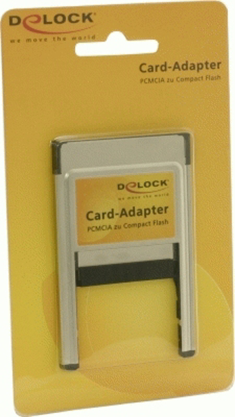 Delock PCMCIA Card Reader 2 in 1 Compact Flash I/II - 91052