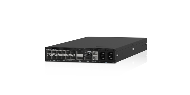 DELL EMC Switch S4112F 12 x 10GbE SFP+ 3x100GbE QSFP28 IO to FAN 2 x AC PSU OS10 - 210-AOYR