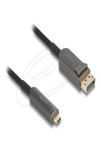 Delock Active Optical Cable USB Type-C to DisplayPort 8K 40 Gbps