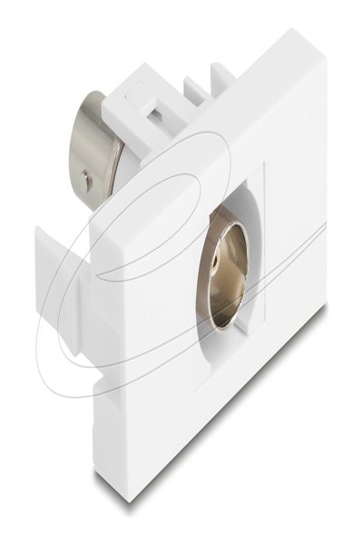 Module Delock Easy 45 prise BNC vers blanc