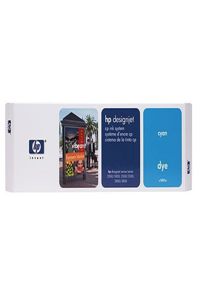 HP C1807A Ink Cartridge: Cyan, 410ml Original