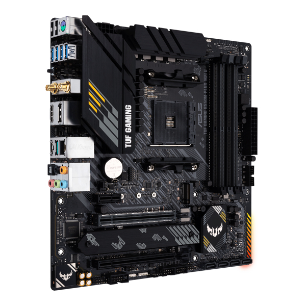 ASUS TUF GAMING B550M-PLUS WIFI II AMD B550 AM4 Micro ATX Moderkort - 90MB19Y0-M0EAY0