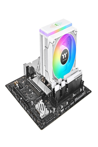 Thermaltake Astria 200 ARGB Vit CPU-kylare - CL-P137-AL12SW-A