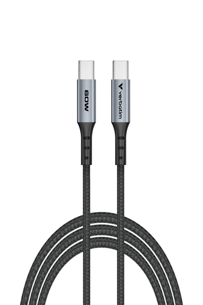 Verbatim USB TYPE-C CONN 60W - Digital/Daten 31845 - Cable - Digital - 31845