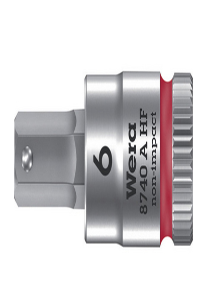 Wera 05003337001, Douille, 1/4", métrique, 1 tête(s), 6 mm, 28 mm