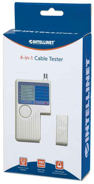 4-in-1 cable tester - Digital - 351911