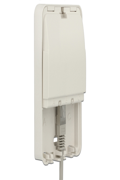 Delock Keystone ytmonterad låda - 86262