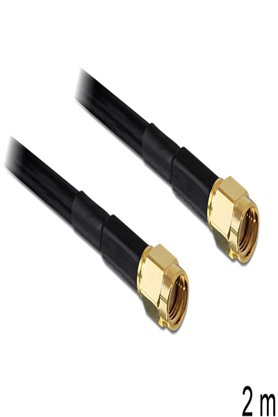 Delock Antenna cable - RP-SMA (M) to RP-SMA (M) - 88656