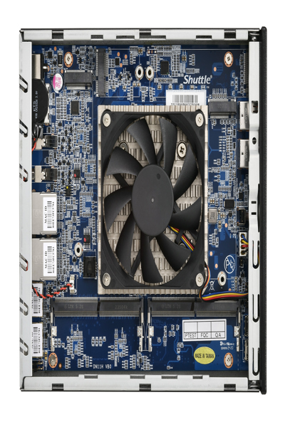 Shuttle Barebone slim DN11H7 U-155H/DDR5/black - Barebone - Core Ultra 7 - DN11H7