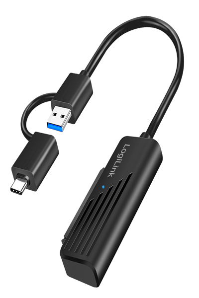 LogiLink Adapter USB3.0/AM->SATA fÃƒÂ¼r 2.5'' HDD/SSD - Adapter - Digital - AU0062