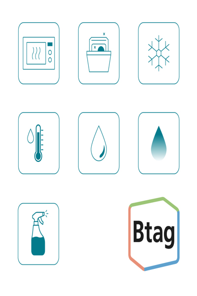 Brother Rot auf Wei NICHT LAM - BTAG-232
