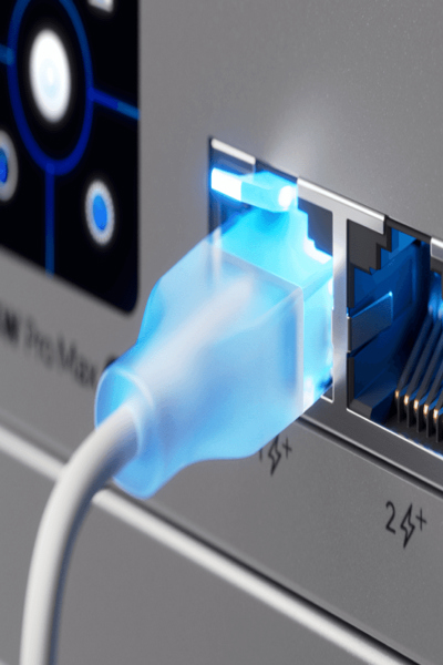 Ubiquiti UniFi - Patch cable - RJ-45 (M) to RJ-45 (M) - UACC-CABLE-PATCH-EL-5M-W