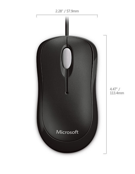 Microsoft Basic Optical Mouse - P58-00059