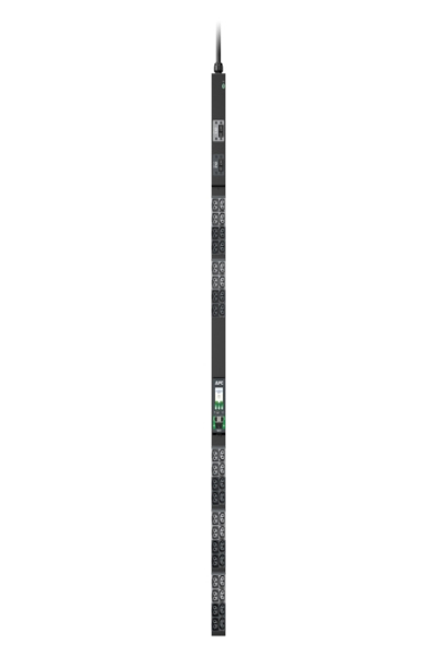 APC NetShelter Rack PDU Advanced - Metered - 3Phase - 22.1kW 400V 32A or 17.3kW 415V 30A - 48 Outlets - IEC309 - Metered - 0U - Three-phase - Rackmount - Vertical - Black - APDU10350ME