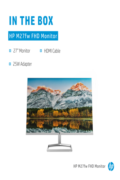 HP 27 L M27fw 27" bildskärm - 2H1A4AA#ABB