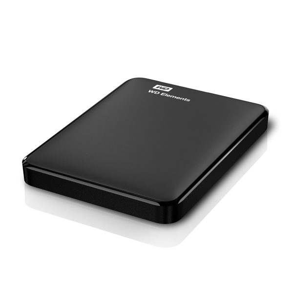 WD Elements Portable WDBUZG0010BBK - Hard Drive 1 TB - WDBUZG0010BBK-EESN