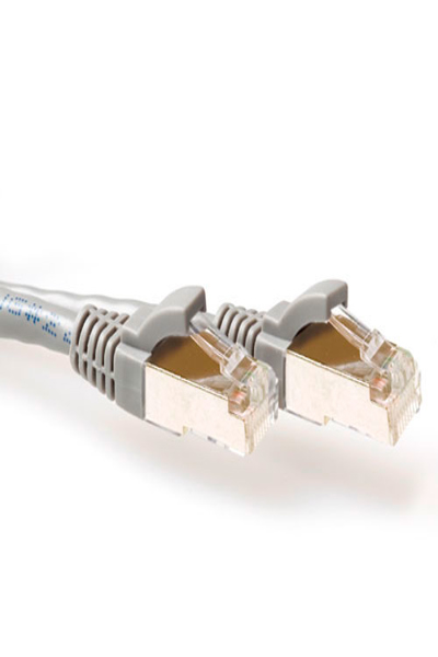 ACT Grey 7 meter SFTP CAT6A patch cable snagless with RJ45 connectors - 7 m - Cat6a - S/FTP (S-STP) - RJ-45 - RJ-45 - Grey