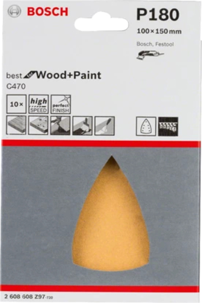 Bosch C470 Best for Wood and Paint - 10 pc(s) - 100 mm - 150 mm