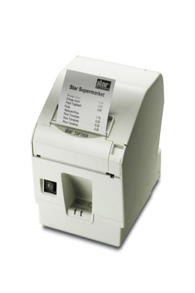 Star Micronics TSP743 II, Transfert thermique, 250 mm/sec, Blanc