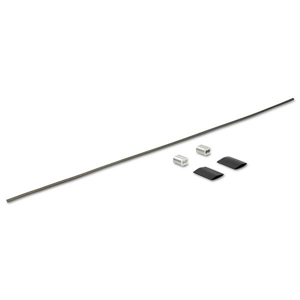 StarTech CONNLOCKPK10 Security Cable (10-Pack, Cable Lock Protects Against Theft, Adjustable, Heat Shrink Tubing, Wire End Ferrules) - Security Cable - Silver - 30 cm (pack of 10) - CONNLOCKPK10