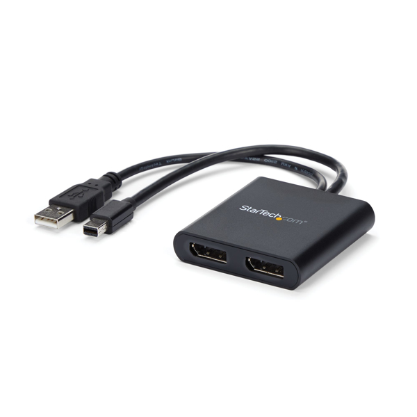 StarTech MST Hub Mini DisplayPort to 2x DisplayPort - MSTMDP122DP