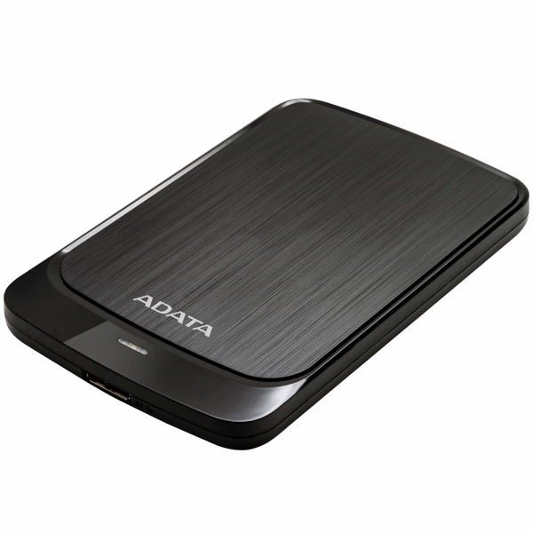 ADATA HV320 2TB external hard drive, USB 3.1, portable - AHV320-2TU31-CBK
