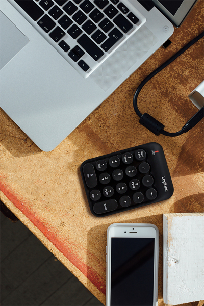 LogiLink tangentbord - trådlöst - 2,4 GHz ( ID0173 ) - ID0173