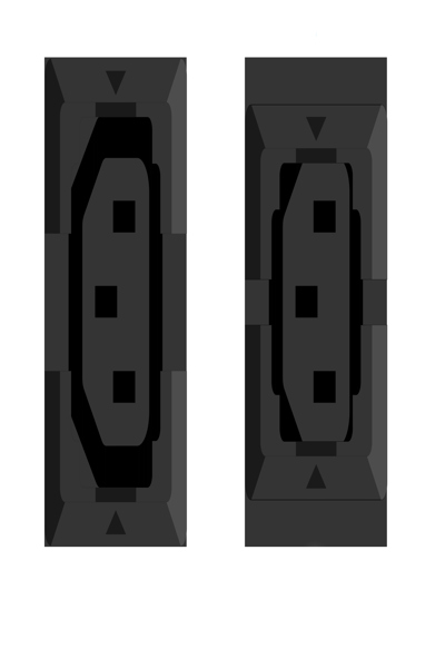 PowerWalker 10133030, avec compteur, 0U, vertical, noir, 24 prises CA, coupleur C13, coupleur C19
