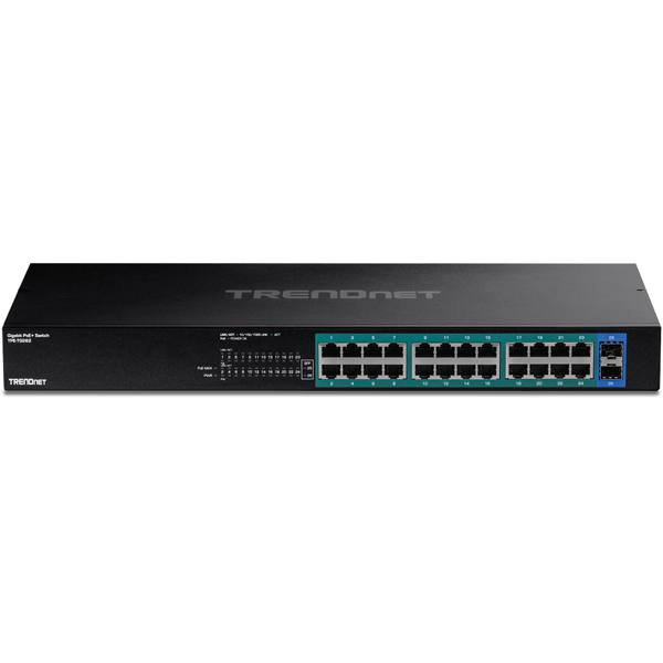 TRENDnet TPE-TG262 26-Port PoE Switch Gigabit PoE+ 380W - TPE-TG262