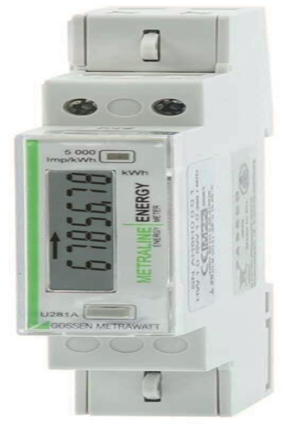 GMC Instruments Metrawatt U281B METRALINE ENERGY Single Phase Energy Meter Digital