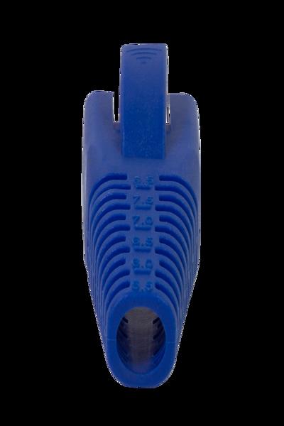 LogiLink RJ45 Boot Cover 5.5-8.5mm Cuttable Blue 50pc - MP0059