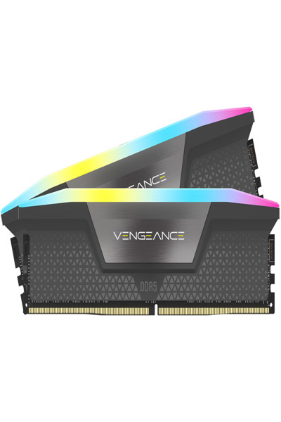 VENGEANCE RGB DDR5 6000MHz 32GB 2x16GB Grå AMD EXPO - CMH32GX5M2E6000Z36