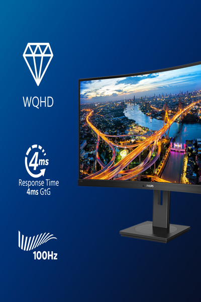 Philips B Line 346B1C/00 Monitor 34" QHD LCD 4ms - 346B1C/00