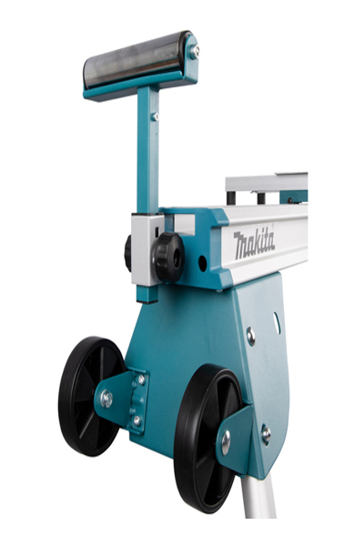 Makita WST07 - Aluminium - 4 leg(s) - 2 wheel(s) - Blue - Silver - DLS111Z - DLS112Z - DLS211Z - DLS212Z - DLS714Z - DLS713Z - LS0714 - LS0714B - LS0815FL - LS1017L - LS1018L,... - 3840 mm - DEAWST07