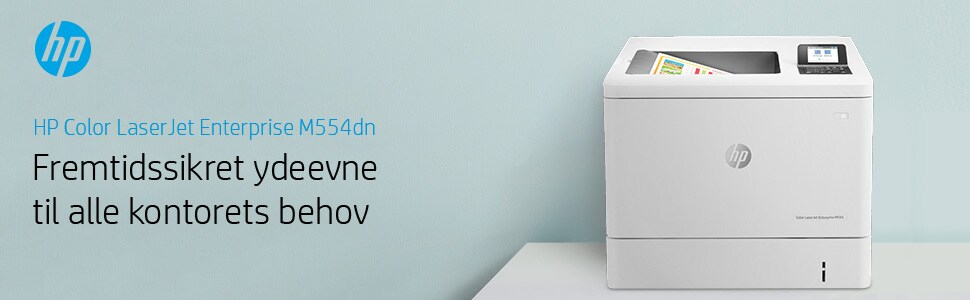 HP Color LaserJet Enterprise M554dn Printer - 7ZU81A