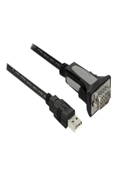 Delock USB-/seriellkabel - USB (hane) till RS-232 (hane) - 66323