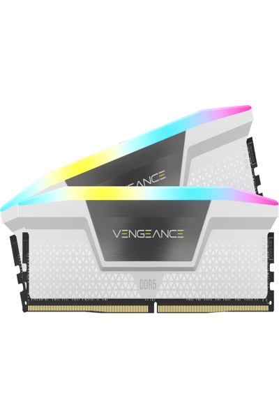 Corsair Vengeance RGB CMH64GX5M2B6400C32W - 64 GB - 2 x 32 GB - DDR5 - 4800 MHz - 288-pin DIMM - CMH64GX5M2B6400C32W