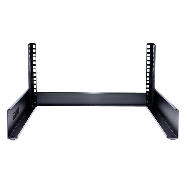 StarTech RK4OD Desktop Rack (4U, 2 Post Open Frame Rack, up to 30 kg, EIA-310, Freestanding) Black - Cabinet - Open Frame - 2 Posts - Desktop - Black - 4U - RK4OD