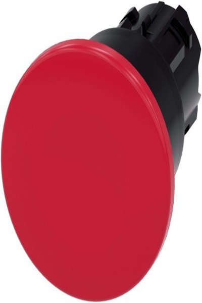 Siemens 3SU1000-1BA Mushroom Push Button Red