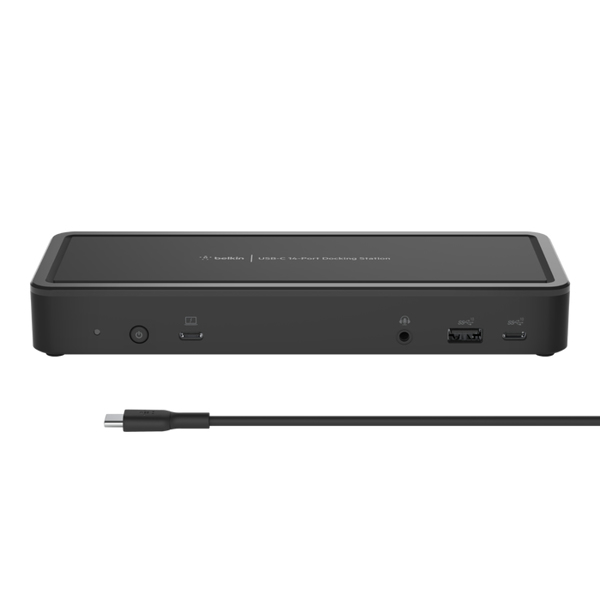 CONNECT USB-C 14-portars dockningsstation för trippelskärm - INC003VFBK