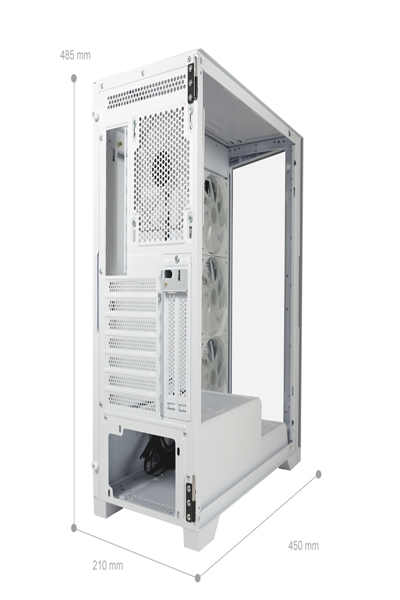 LC-7041B-ON, Midi Tower, PC - LC-806W-ON