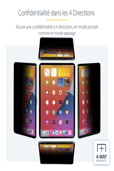 StarTech.com Skärmskydd för Surfplatta - 129IP-PRIVACY-SCREEN