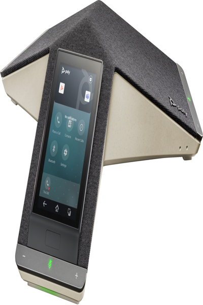 Poly Trio C60 IP Conference Phone Full Radio and PoE-enabled - IP conference phone - Grey - LCD - 12.7 cm (5") - 720 x 1280 pixels - G.711 - G.719 - G.722 - G.722.1 - G.722.1C - G.729ab - OPUS - iLBC - 849B4AA
