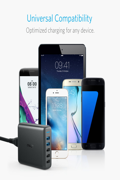 Anker PowerPort 5 - Power adapter - A2054L11