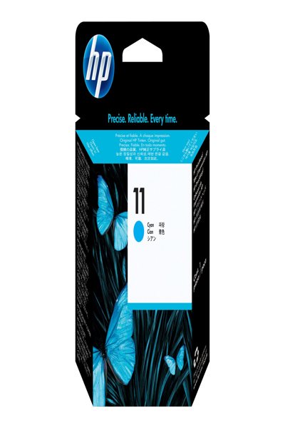 HP 11 Cyan Ink Cartridge: Original, 110mm