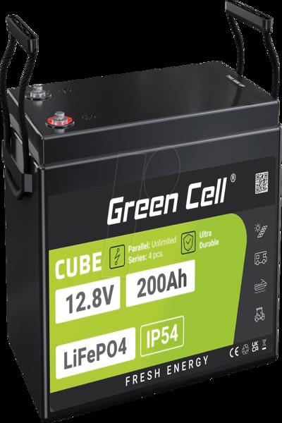 Green Cell CUBE LiFePO4 Special Battery 12.8V 200Ah - GC-LFPGC12V200AH