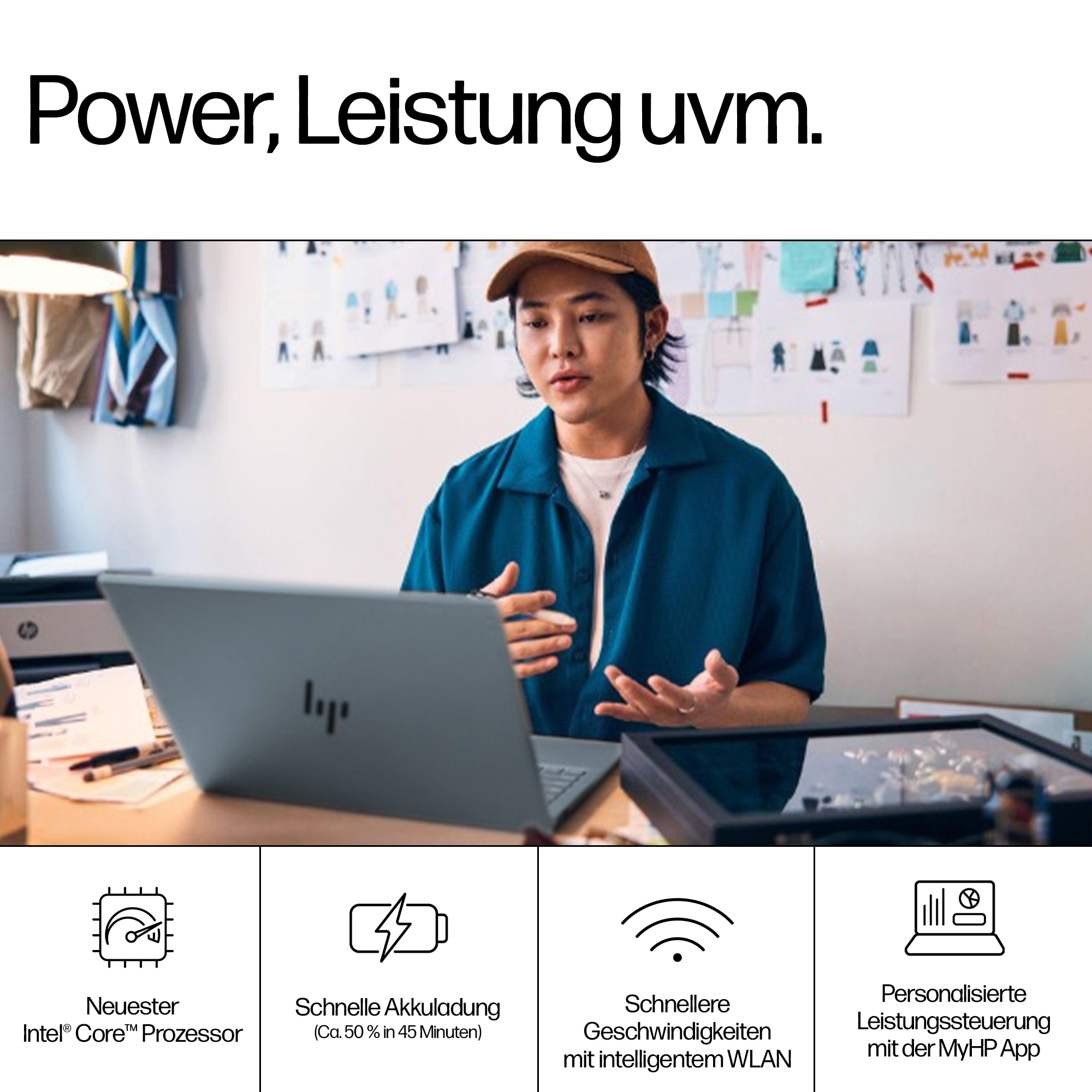 HP Pavilion Plus 14-ew0172ng 14" 2.8k OLED 120Hz Intel Core i7-1355U 16GB RAM 512GB - Core i7 - 512 GB - 9W1U9EA#ABD