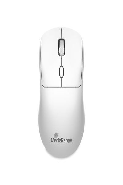 MEDIARANGE OPTICAL WIRELESS MOUSE SYMMETRIC WHITE - MROS257