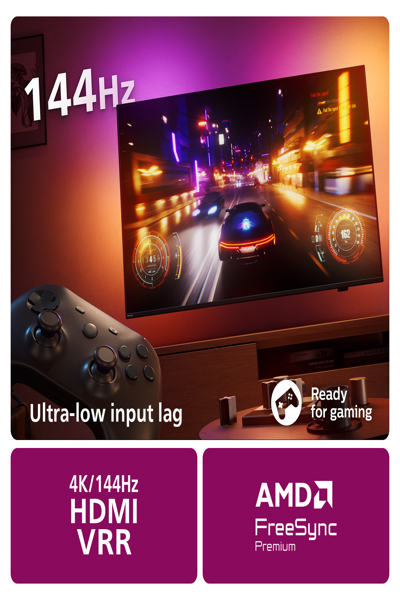 Philips The One 65PUS8909/12, 65", 3840 x 2160 pixels, LED, Smart TV, Wi-Fi, Grey - 65PUS8909/12