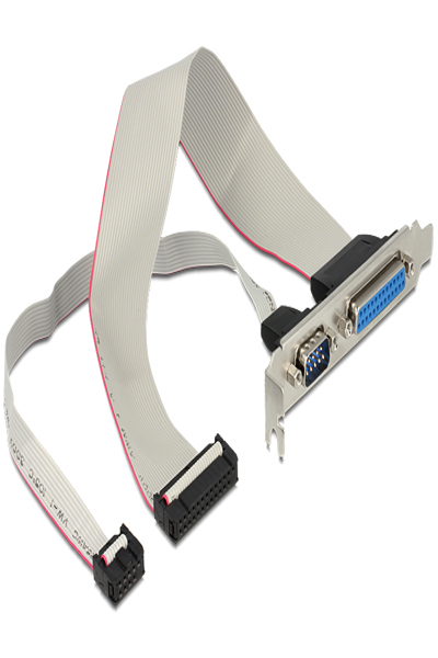 Delock Serial / parallel panel - 83445